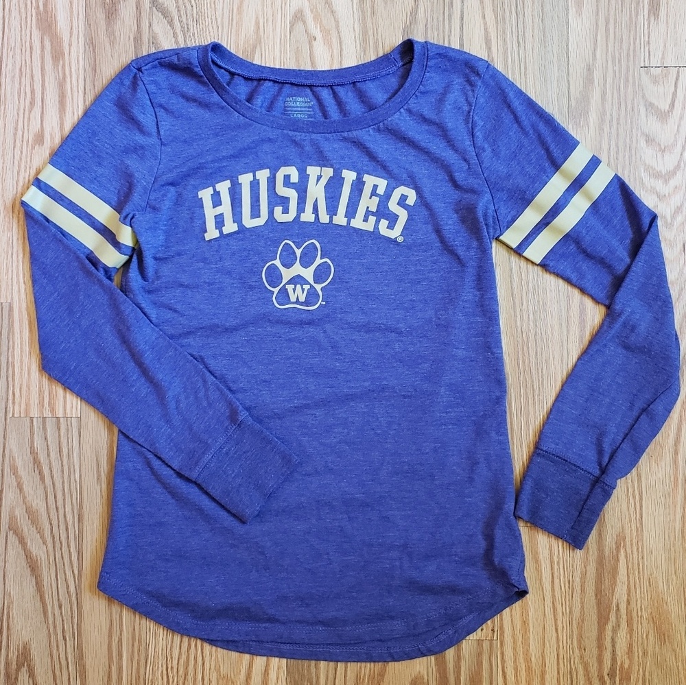 Kids large UW Huskies shirt